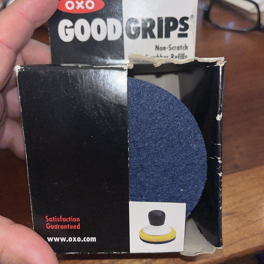 New OXO‎ Good Grips Non-Scratch Scrubber Refills (3 Inch Diameter)